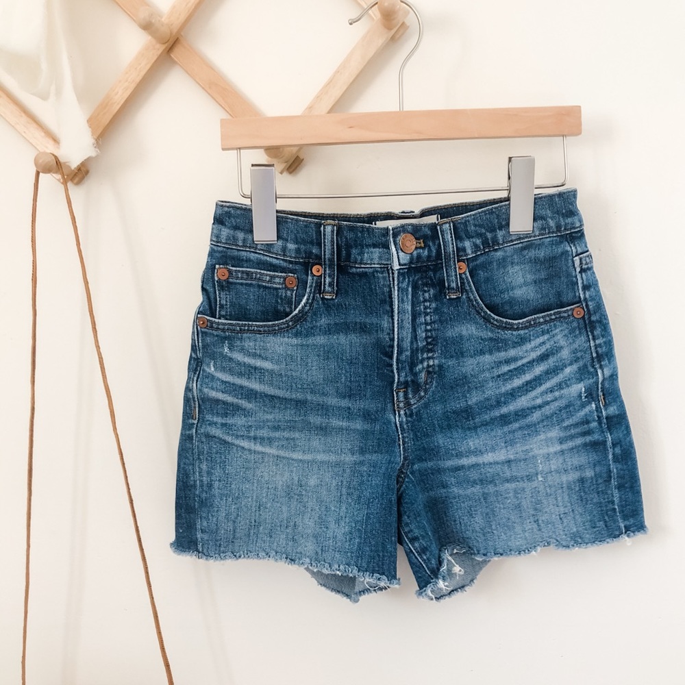 Madewell High Rise/Waisted 23 Denim/Jean Shorts